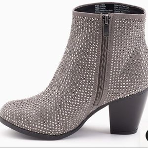 Women’s Sparkle Ankle Boots Taupe